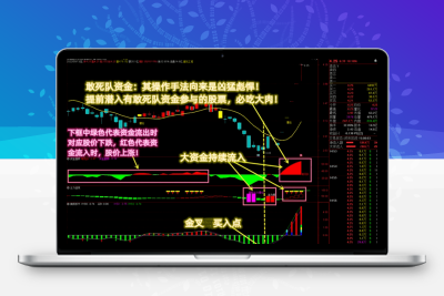 通达信【资金选股三剑客】透视敢死队资金 提前潜伏必吃大肉+三剑客共振选股预警