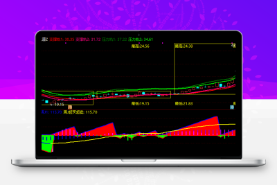 通达信【趋势金指共振筹码】套装指标公式解